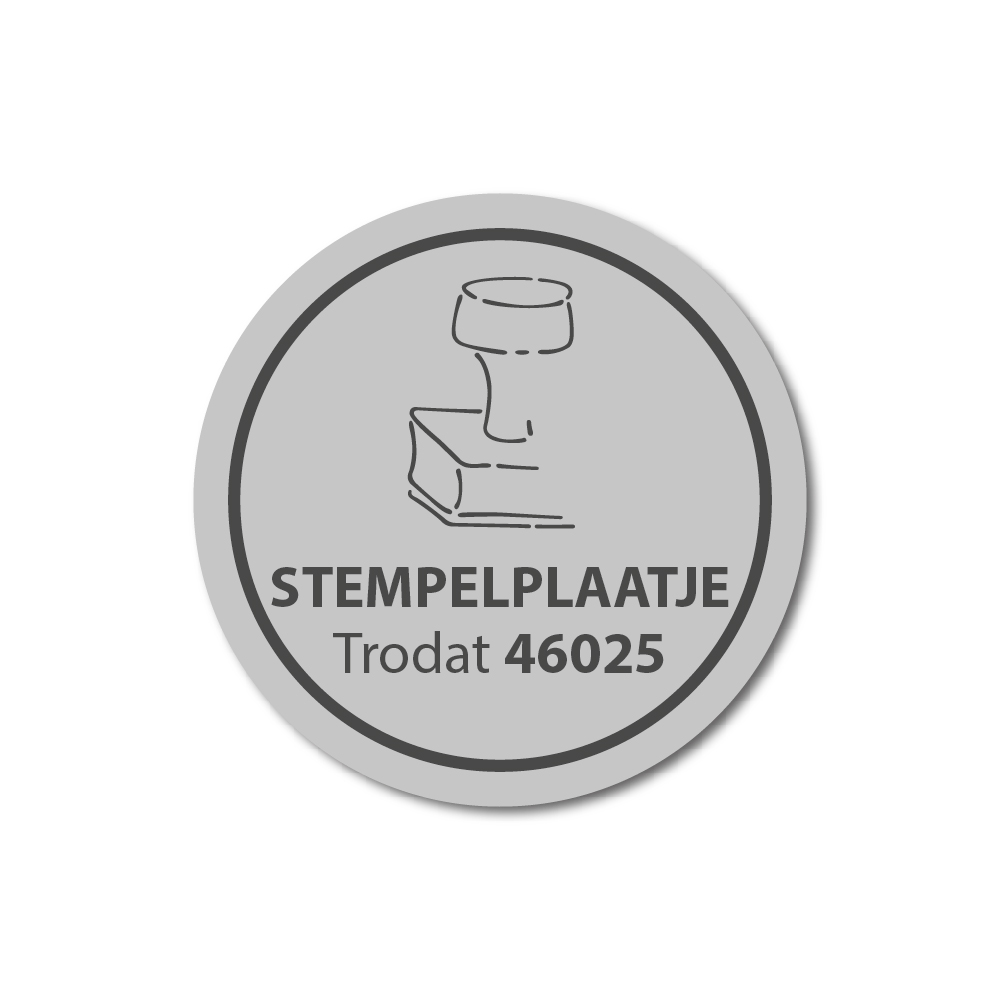 Stempelplaat Trodat Printy 46025