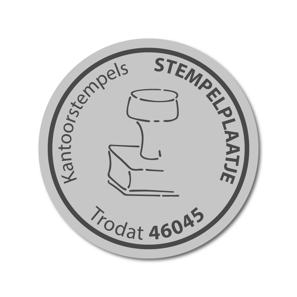 Stempelplaatje Trodat 46045 stempel