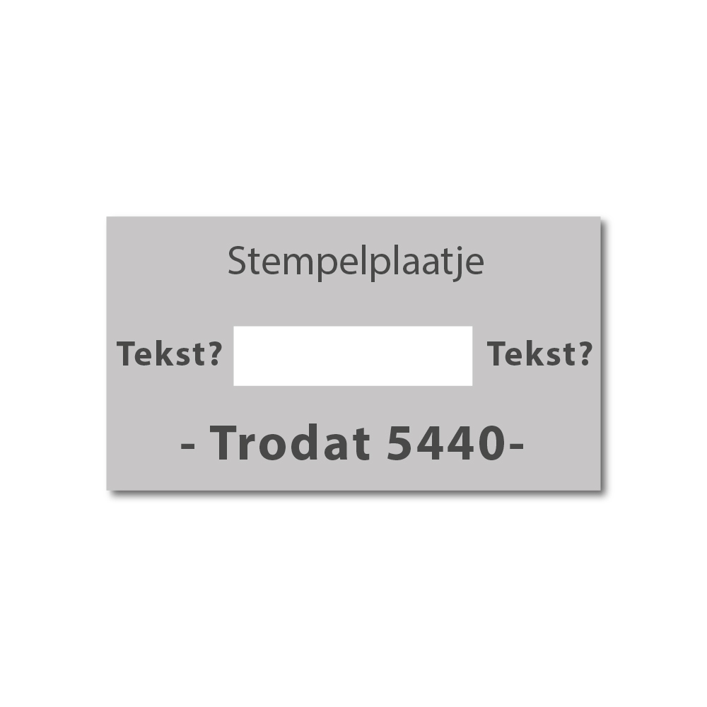 Stempelplaat Trodat Professional 5440 datumstempel