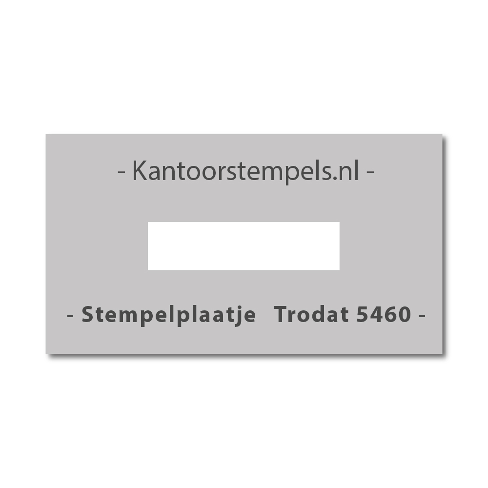 Stempelpaatje Trodat Professional 5460 datumstempel