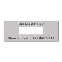 Stempelplaat Trodat Printy 4731 datumstempel