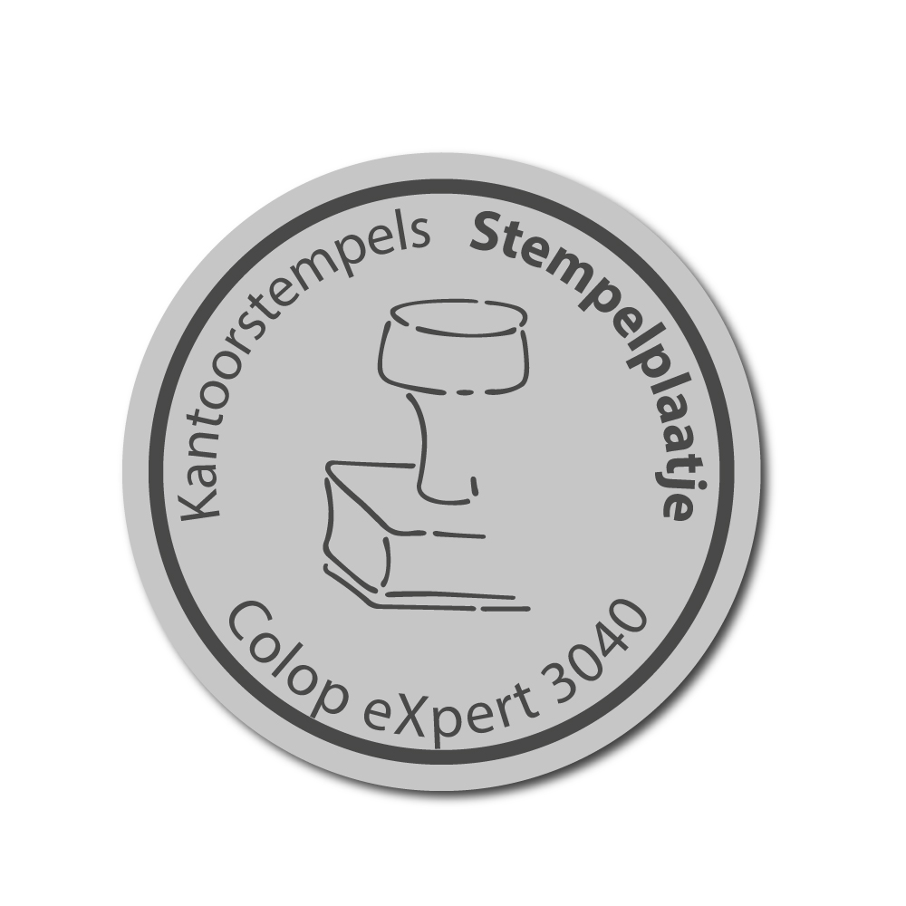 Stempelplaatje Colop eXpert 3040