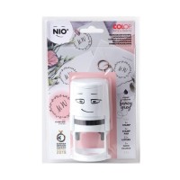 Nio monogram stempel Wedding