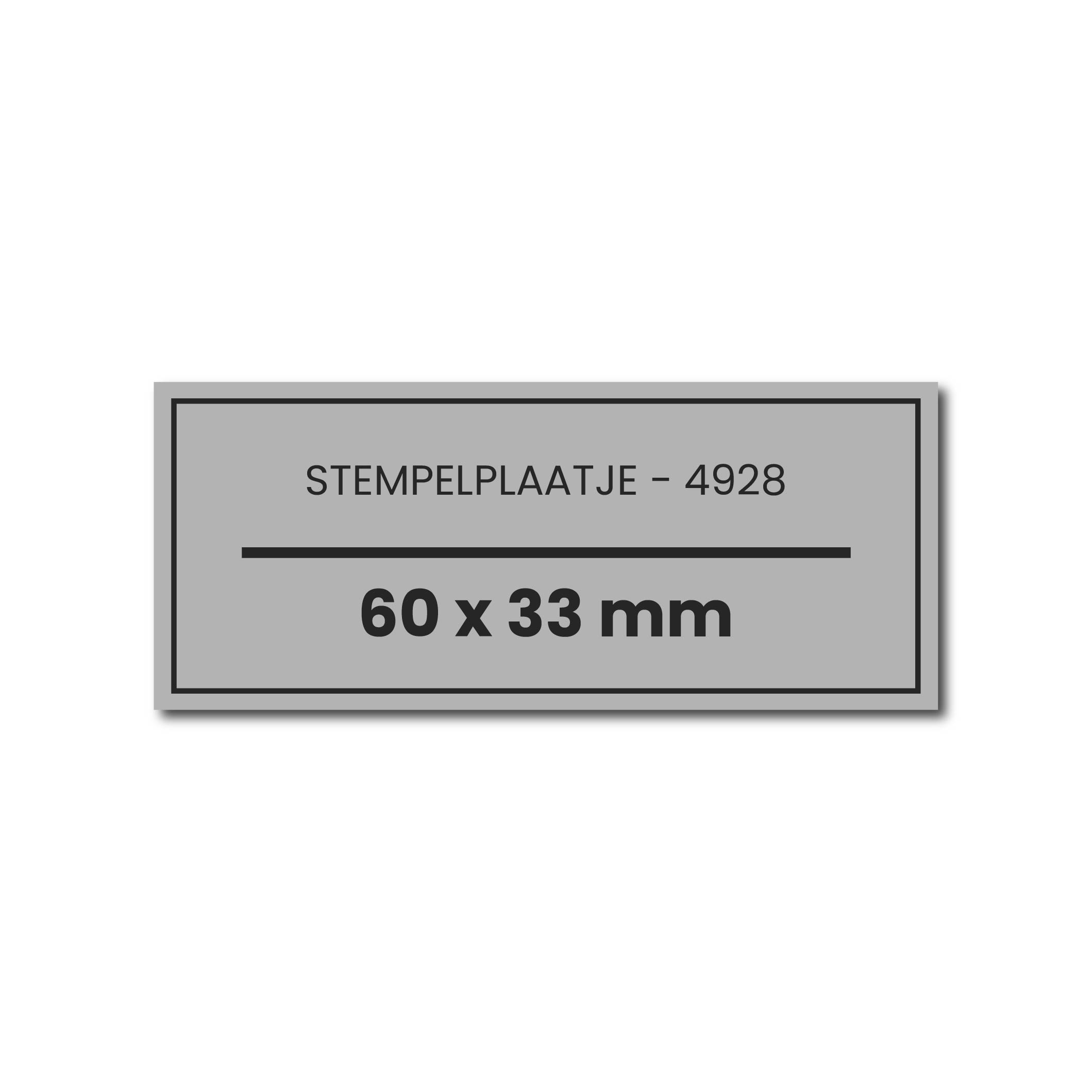 Stempelplaat Trodat Printy 4928