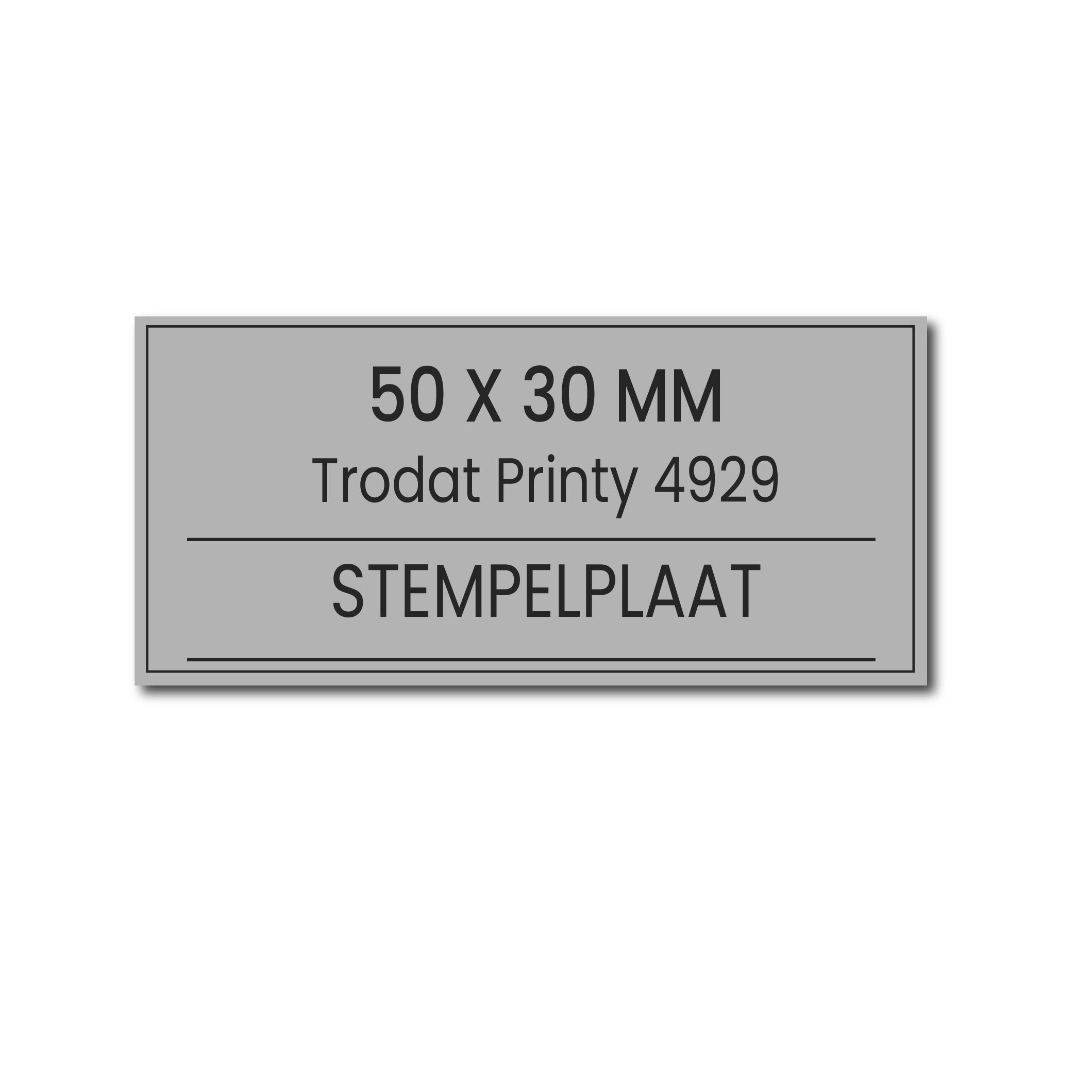 Stempelplaat Trodat Printy 4929