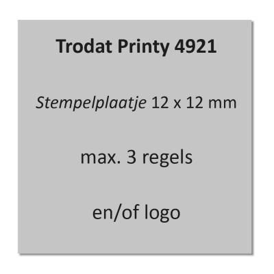 Stempelplaat Trodat Printy 4921