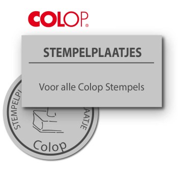 Colop tekstplaatjes | Kantoorstempels.nl