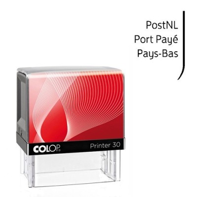 Port Betaald stempel Nationaal en Internationaal gebruik voor PostNL.