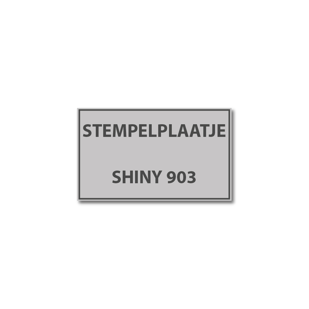 Tekstplaatje Shiny Essential 903