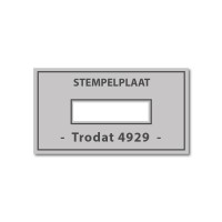 Stempelplaat Trodat Printy 4929